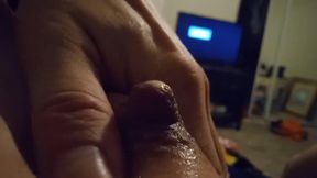T-girl leaks tittie milk close-up BBW surprises