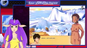 Hot Anime Brunette With Big Tits & Ass Trains Avatar for Steamy ASMR Action