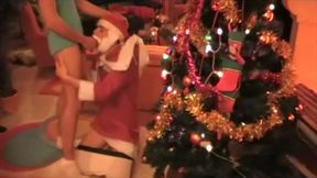 French twinks fucked my me dresses in Santa Claus sex fun surprise