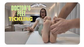 Doctors feet tickling