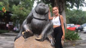 ”Sexy ass Thai Girlfriend licked & banged at home after a day out”