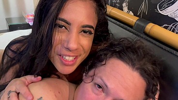 Nikki Montero and female Livia Lesbian action sucking pussy