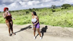 Pov Outdoors:random Lesbian Encounter On An Evening Walk Watch Till The End /hanifasexy