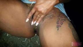 the kinky slut queen  dark dea  fuck a huge cock in seaside street (pov-outdoor-pissing-deepthroat-facial-fetish-bizzarre)