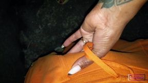 the kinky slut queen  dark dea  fuck a huge cock in seaside street (pov-outdoor-pissing-deepthroat-facial-fetish-bizzarre)