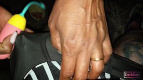 the kinky slut queen  dark dea  fuck a huge cock in seaside street (pov-outdoor-pissing-deepthroat-facial-fetish-bizzarre)