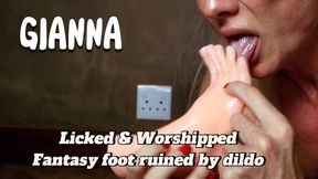 Licked & Worshipped — Fantasy Foot gets fucked