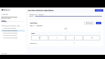 Delta Math Exact Value of Reference Angles any% speedrun WORLD RECORD