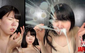 Shizuku Hanai Thick Snot Production Machine Using Cotton Swabs and Saline