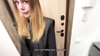 The delivery girl ate my pizza... and now she's working it off with her body