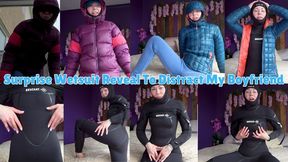 Surprise Wetsuit Reveal To Distract My Boyfriend - WMV