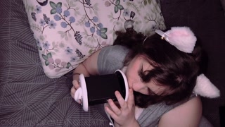 ASMR Sensual Ear Licking in Pyjamas 😺❤️ - AngeASMR