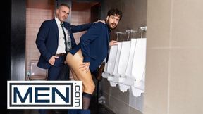 Samuel Hodecker Gets Fucked By Apolo Adrii In The Bathroom And Gets Covered In Cum