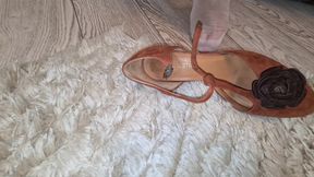 Orgasm in White Nylon Stockings in 4K Part 2