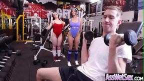 Anal Hardcore Sex With Hot Slut Big Ass Oiled Girl (Anissa Kate &amp_ Nekane Sweet) video-09