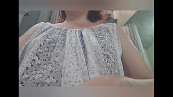 Public blasphemous flashing in a church