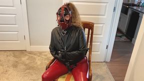 Harness Muzzled Taylor Pump Gagged in the Jacket (MP4)