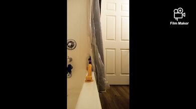 That fat slick pussy dripping wet and riding you wetter with fake cum dildo