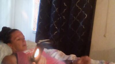 Smoking Cigerattes In Short Pink Shorts and Horny While Playing Video Games