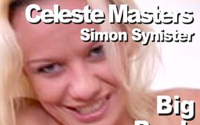 Celeste Masters & Simon Synister big boob handjob cumshot