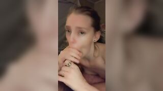 Sloppy Toppy for bbcs from Tight throat PAWG