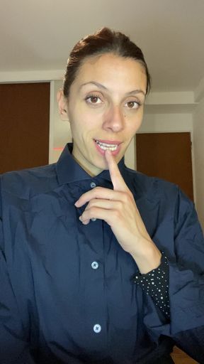 The Slutty Secretary Infallibly Relieves Her Boss's Stress