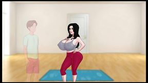 sexnote - all sex scenes [ taboo hentai game pornplay ] ep.27 how to have sex during yoga !