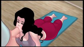 sexnote - all sex scenes [ taboo hentai game pornplay ] ep.27 how to have sex during yoga !