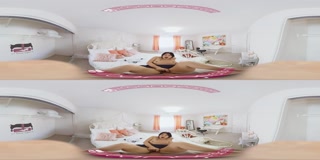 VR PORN - Cindy Starfall Asian teen Step sister get caught masturbating