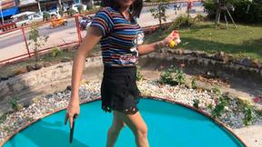 ”Amateur Asian teen with large tits ravaged after a day out”