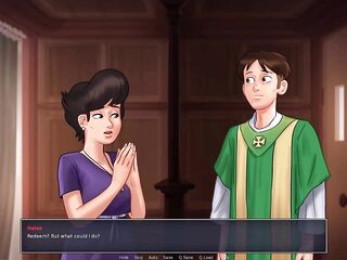 Summertime saga: the nurse helped Johannes
