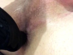Skinny Twink Gapes His Virgin Hole With Dildo