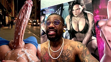 Huge Fucking Transgender BWC Cumming Thicc Fucking Loads In Public, AI Generated