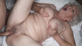 ”Which one is your  favourite unshaved GRANDMA Snatch”