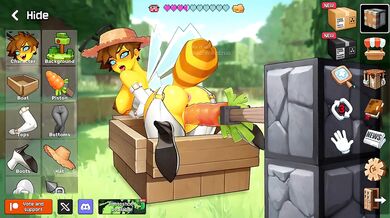 牧場の爆乳ファーマーに巨根で連続ピストン【Lovely Craft Piston Trap：実況Part3】