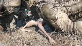 Deathclaw Dominates Teen in Fallout 4 Missionary Encounter