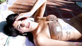 ”Anorexic Latina Teen Gabrielle Neva Seduce To Rough Fuck By Old Guy”