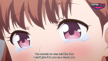 English Subtitled: Busty anime girl gives wild ride and gets netorared