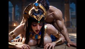 Cleopatra Anime Fucked by Sphynx God Ai