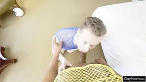 Dakota Gets His Butthole Spiked By Fat Cock