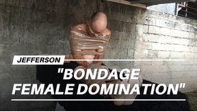 Man held captive by dominant woman (T)