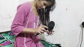 Buaa ki step daughter ko big boobs daba daba kar pela