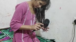 Buaa ki step daughter ko big boobs daba daba kar pela