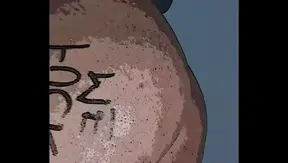 Plump Cheeks On Display in Steaming Homemade Gay Action – 18+