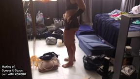 aimi kokoro mostrando toda a safadeza dos bastidores do tigrao pra voces!