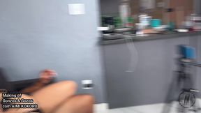 aimi kokoro mostrando toda a safadeza dos bastidores do tigrao pra voces!