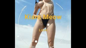 Эротическая зарядка с сексуальной KIARA MEOW