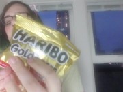 "I want fuit gummy :3" smoking fetish/crinkle bag ASMR