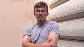 Czech amateur with an amazing ass gets fucked on all fours