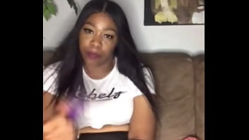 thick Redbone supermodel on FaceTime showing photos pussy print